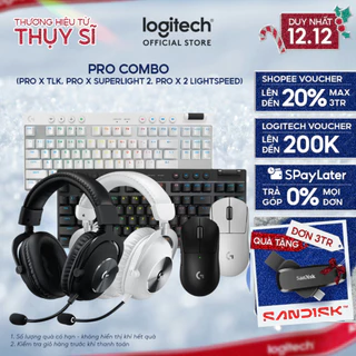 Combo chuột phím tai nghe Logitech G PRO Ver 2 - Chuột G PRO X SUPERLIGHT 2, Phím G PRO X TKL, Tai nghe G PRO X 2