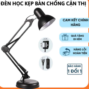 Đèn học kẹp bàn chống cận thị,đèn dùng trong cơ khí,đèn bàn kỹ sư đa năng,đèn bàn học sinh,đèn bàn làm việc có chân kẹp