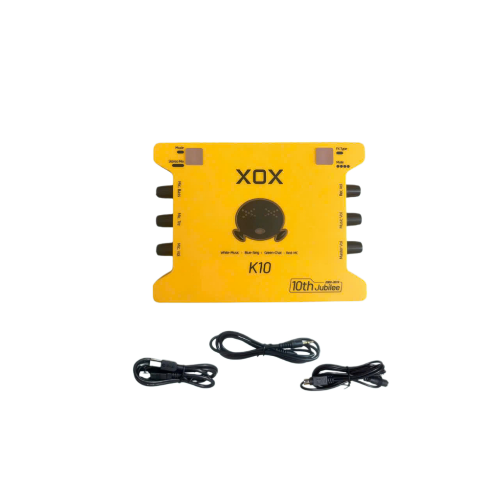Combo thu âm livestream Sound Card XOX K10 bản 2020 Mic thu âm BM900  Soundcard Mic Karaoke Livetream