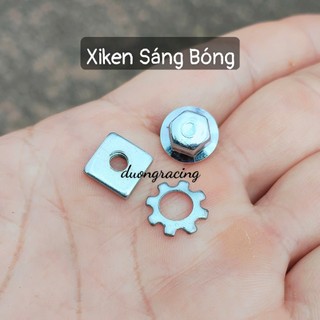Bộ Chỉnh Đèn & Ốc Bắt Dàn Đầu Xe Wave combo 9 món |  Ren Chuẩn, Chống Gỉ, Lắp Zin Xe - phụ tùng xe máy caoduongracing