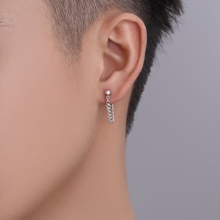 SNUOFO- Khuyên Tai Nam Phong Cách Ins Tối Giản Thời Thượng Nam Tính Cá Tính Khuyên Tai Dây Khuyên Rủ Phong Cách Bad Boy