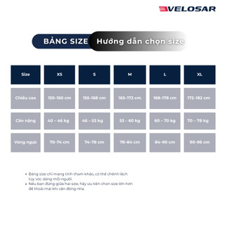 Áo Thun Nữ Dài Tay Velosar RLS-20003 100% Polyester Siêu Nhẹ, Giữ Ấm, Co Giãn 4 Chiều