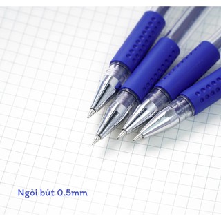 Hộp 12 Bút Gel Nước Classmate Ngòi 0.5mm, Viết Trơn Tru, Mực Xanh Đen Tím Đỏ Nhanh Khô, Cho Học Sinh Sinh Viên Văn Phòng