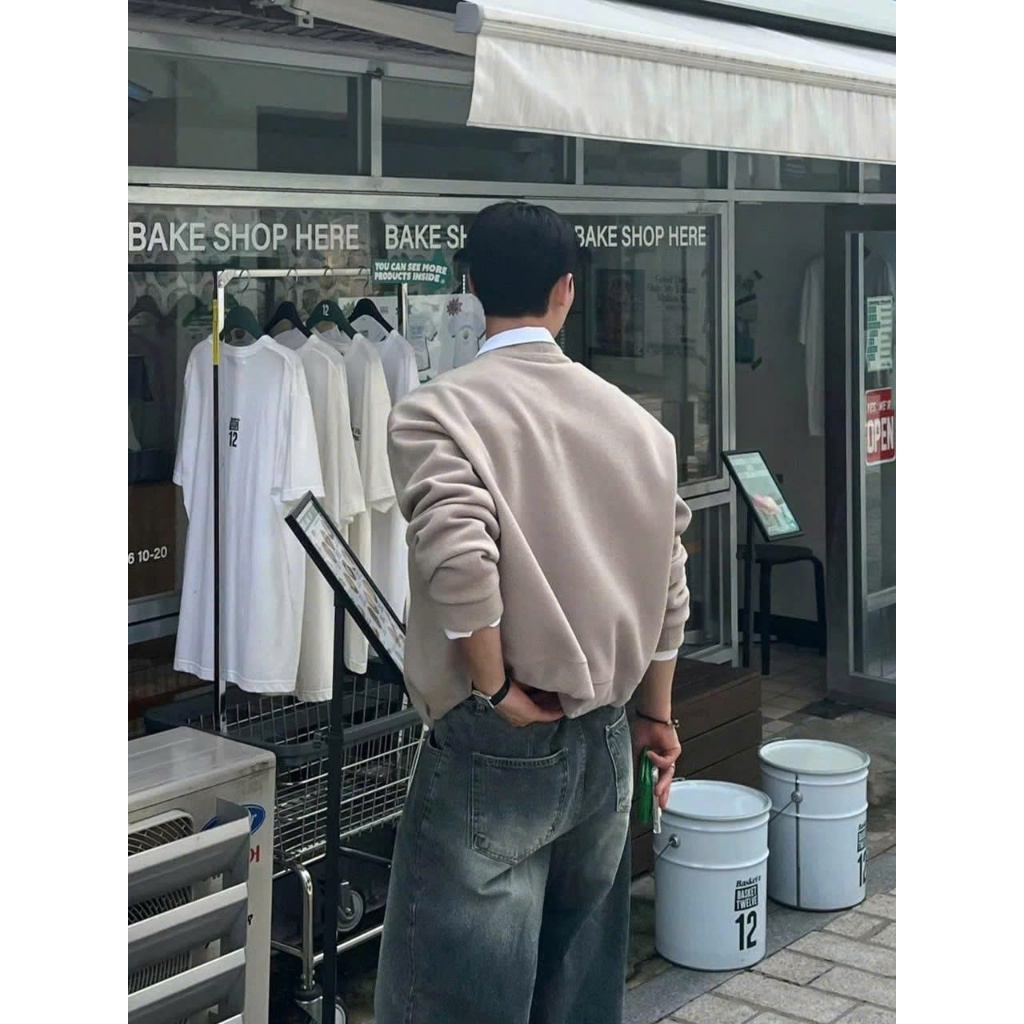 Áo khoác Cadigan Crop top SOFT MODE phong cách ICVCVNI Unisex