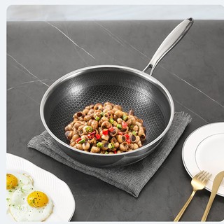Chảo chiên INOX LYSIN “quốc dân” – Chống dính, dày, chắc chiên xào nấu các loại