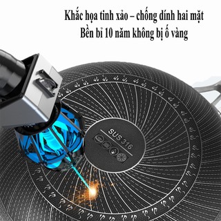 Chảo chiên INOX LYSIN “quốc dân” – Chống dính, dày, chắc chiên xào nấu các loại