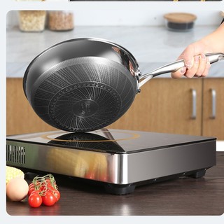 Chảo chiên INOX LYSIN “quốc dân” – Chống dính, dày, chắc chiên xào nấu các loại