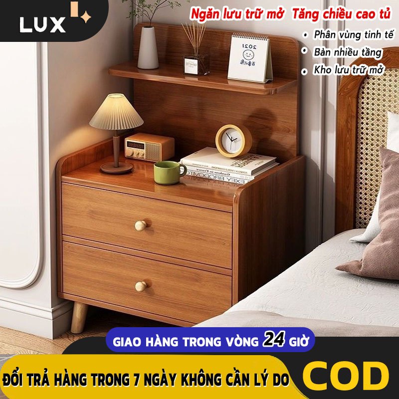 LUX Tủ cạnh giường, thiết kế đẹp, dung tích lưu trữ lớn, không chiếm diện tích, phù hợp sử dụng trong phòng ngủ
