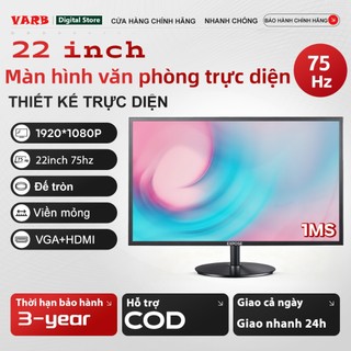 Màn Hình 22" IPS VĂN PHÒNG CHUYÊN DỤNG | 75Hz MƯỢT MÀ-GIẢM MỎI MẮT | 2xHDMI+VGA | LỌC ÁNH SÁNG XANH