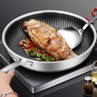 Chảo chiên INOX LYSIN “quốc dân” – Chống dính, dày, chắc chiên xào nấu các loại
