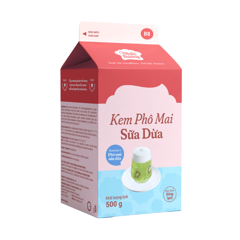 Kem Sữa Dừa Phô Mai Nhất Hương 500 Gram