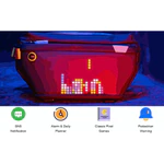 Túi đeo chéo Divoom Pixoo Slingbag màn hình LED 16x16 pixel khoá kéo chắc chắn, chống thấm nước IP23 — ảnh 7