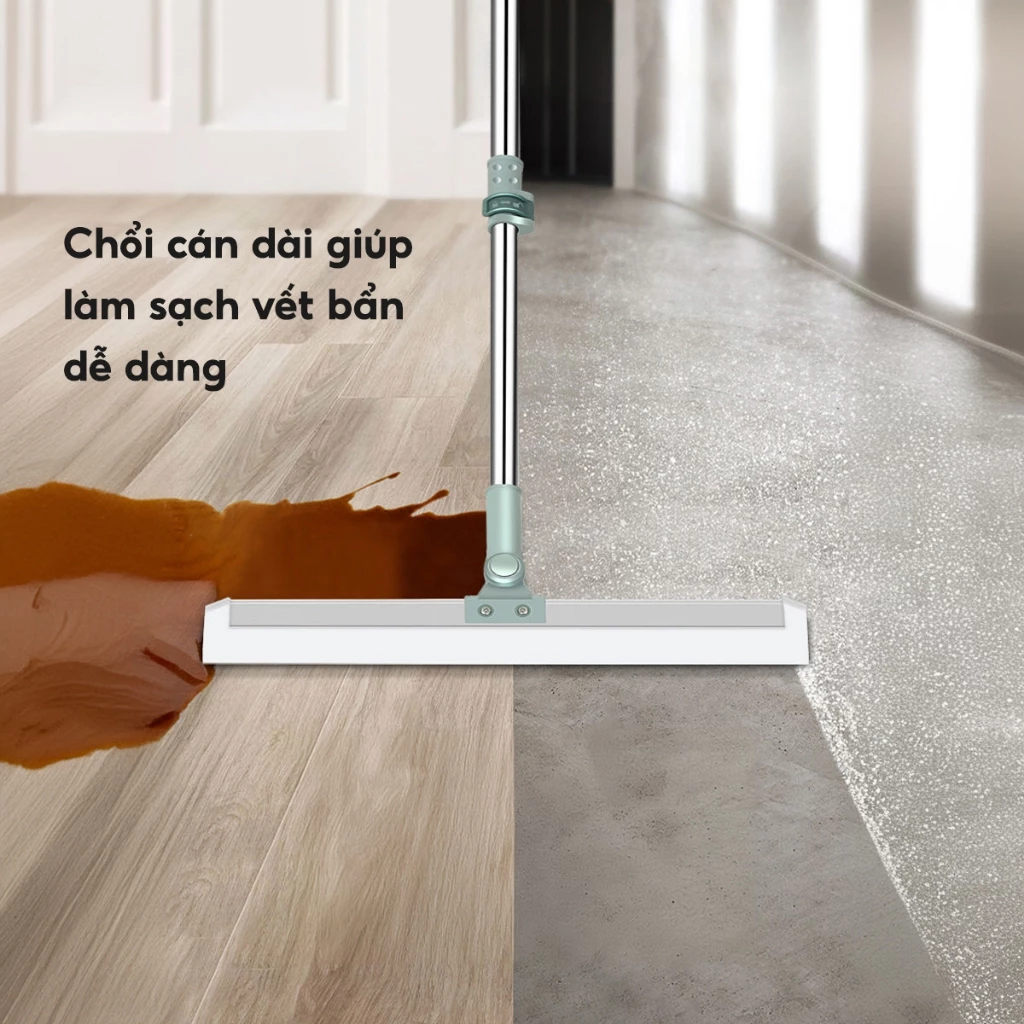Chổi gạt nước sàn nhà tắm, quét nhà thông minh gạt sạch nhà tắm chống trượt LOẠI 1 - 50cm