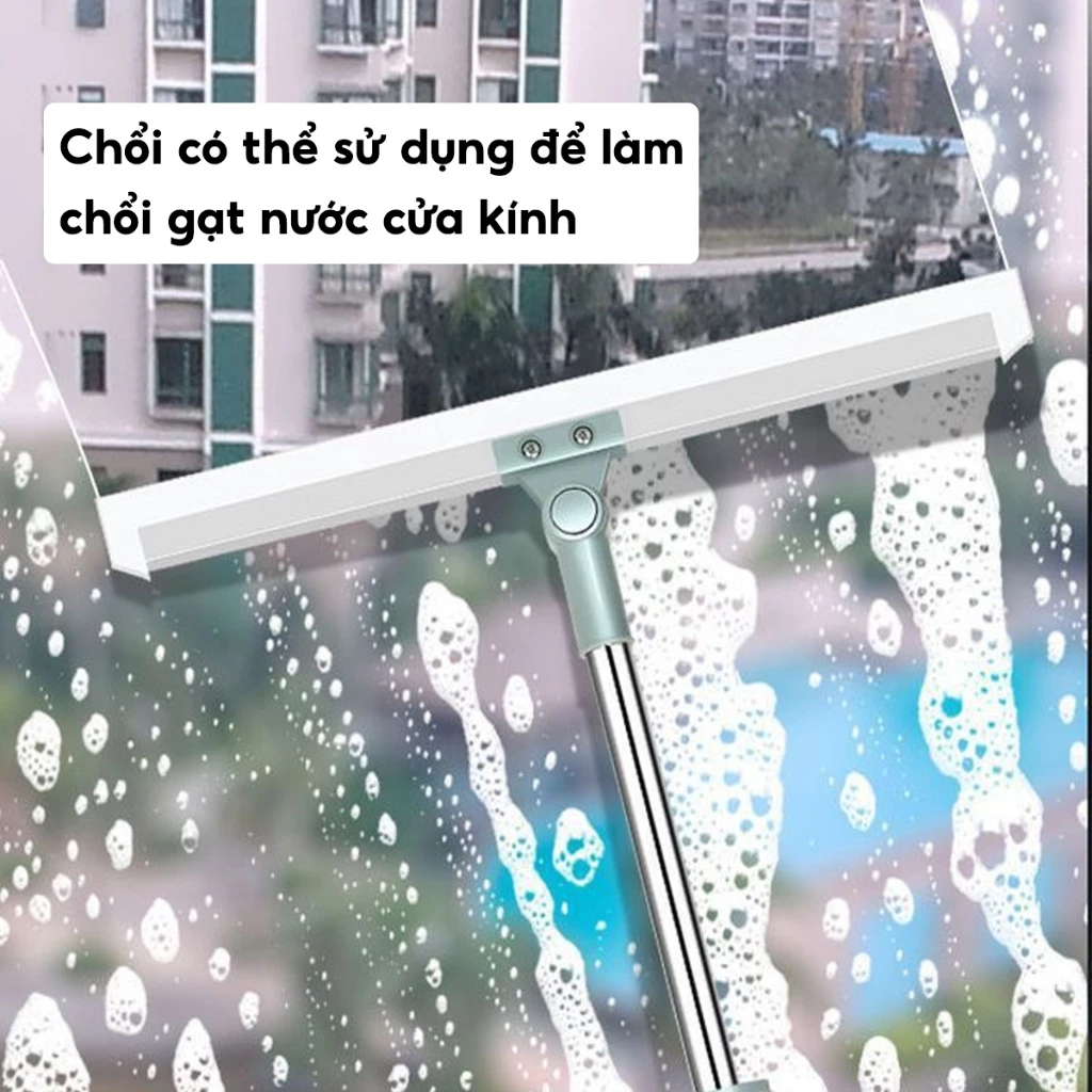 Chổi gạt nước sàn nhà tắm, quét nhà thông minh gạt sạch nhà tắm chống trượt LOẠI 1 - 50cm