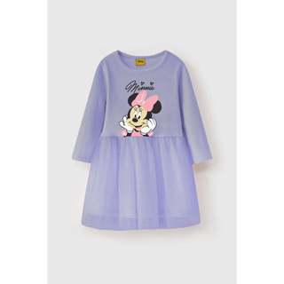 Đầm thun dài tay bé gái Rabity 551.008