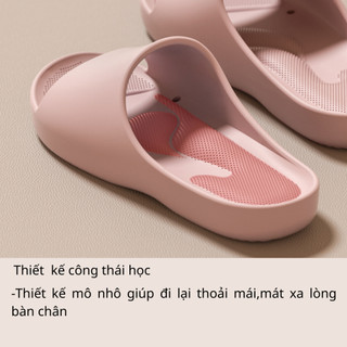 Dép mang trong nhà, spa, nhà tắm chống trơn trượt , phù hợp Người Cao Tuổi và Mẹ Bầu