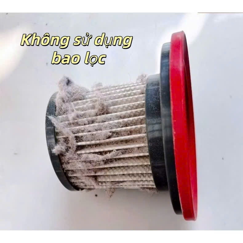 COMBO 100 Túi Lưới Lọc Bụi Máy Hút Bụi Cầm Tay