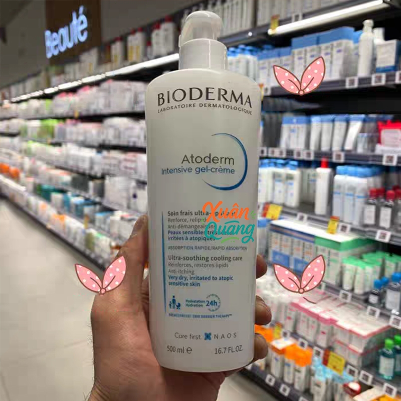 Sữa dưỡng thể Bioderma Atoderm Intensive Gel-Creme 500ml | Bioderma Atoderm Intensive Baume 500ml