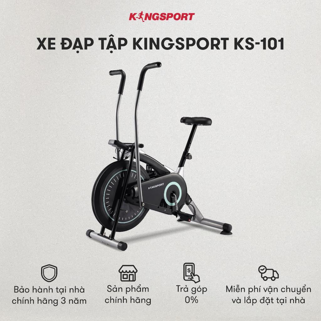Xe đạp tập KINGSPORT KS-101 tập luyện toàn thân, tích hợp đồng hồ đo lường chỉ số