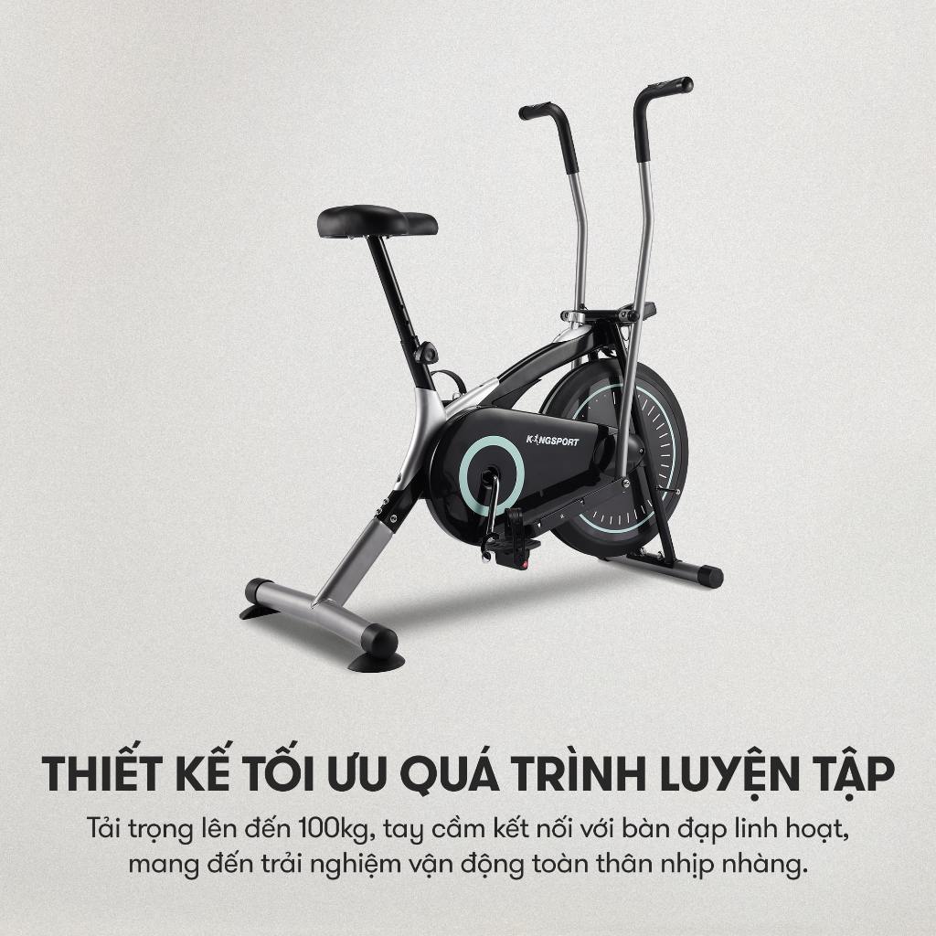 Xe đạp tập KINGSPORT KS-101 tập luyện toàn thân, tích hợp đồng hồ đo lường chỉ số