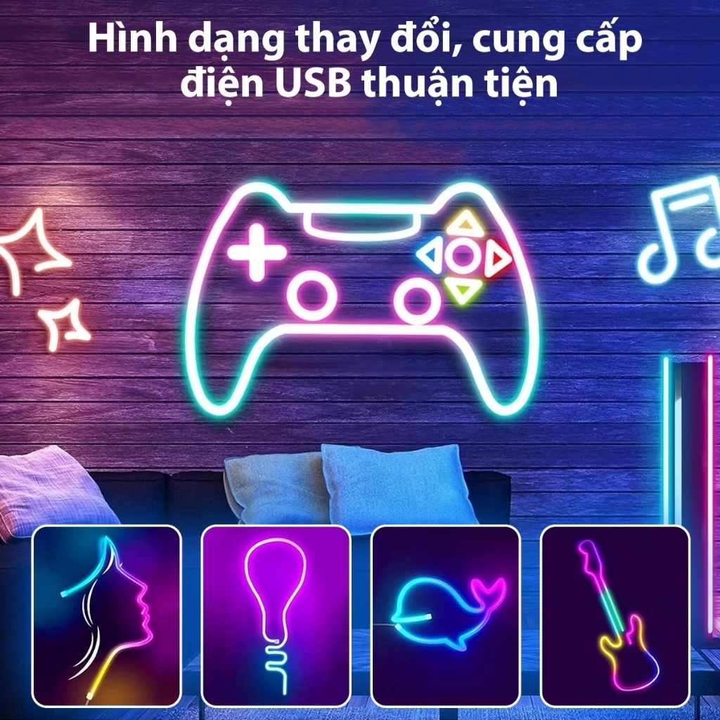 Đèn neon 10M 5V ARGB,Dây đèn neon chạy đuổi ARGB trang trí decor tường phòng ngủ,góc làm việc PC,phòng khách | BigBuy360 - bigbuy360.vn