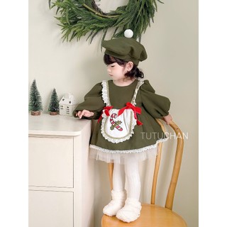 [ Tutuchan - Váy Noel ] Váy Noel thiết kế bé gái - TV09