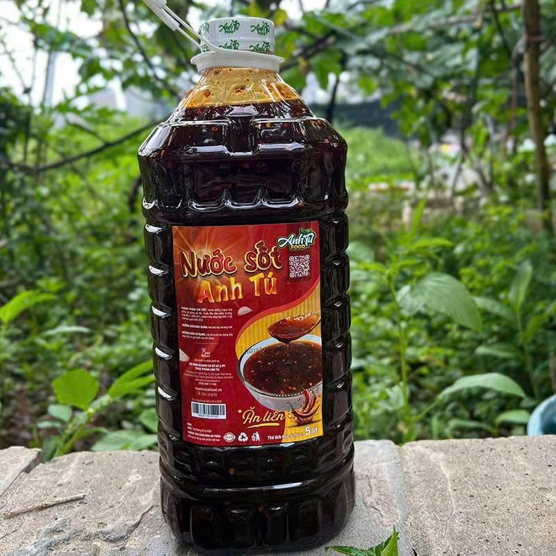 Nước sốt bò Anh Tú 5 lít - Hàng chính hãng.