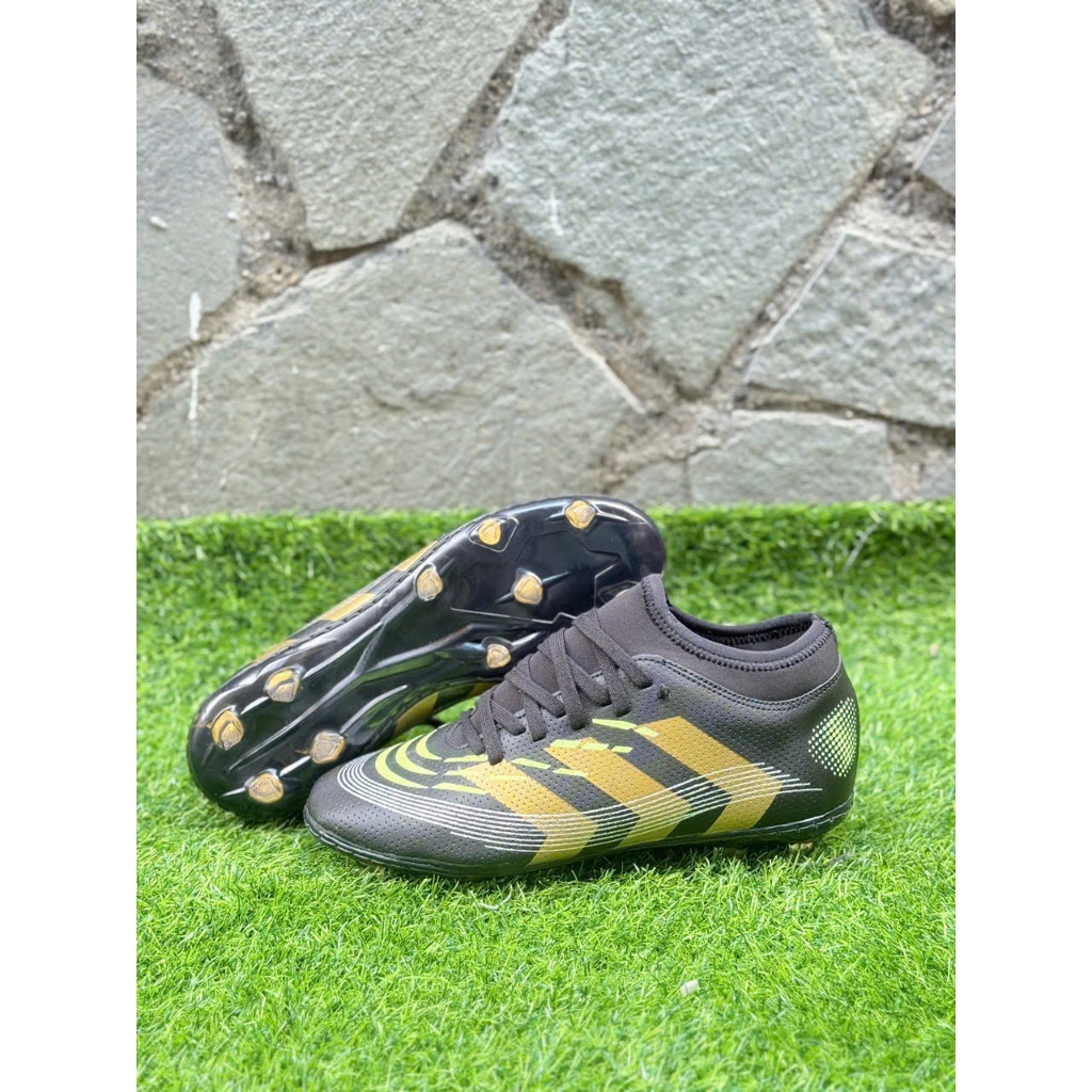 Giày đá bóng cổ cao TheGoal FG2, khâu FULL đế đinh FG sân cỏ tự nhiên, TẶNG TÚI RÚT + TẤT