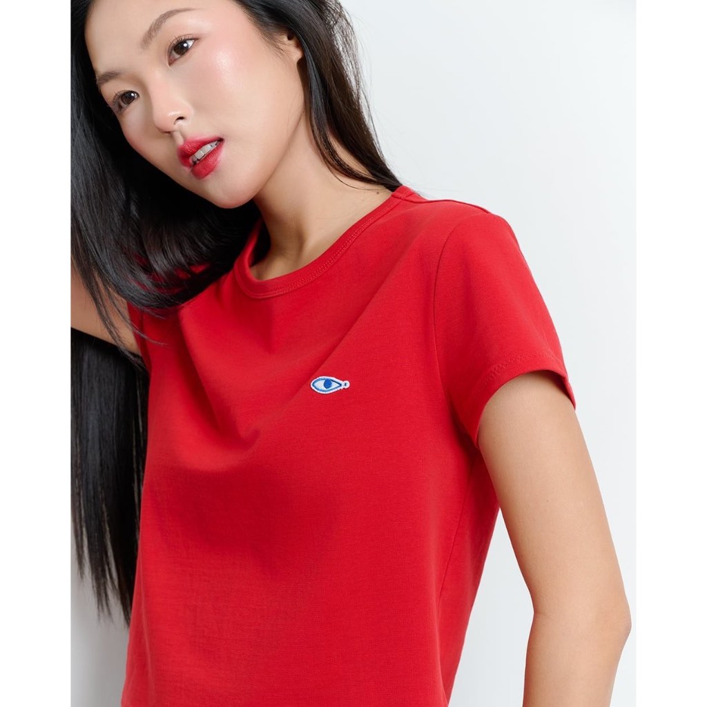 TheBlueTshirt - Áo thun trơn tay ngắn cổ tròn phom lửng dày dặn 250gsm cho nữ - Áo Daughter T