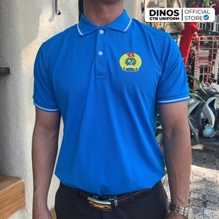Áo Thun Công Đoàn Việt Nam DINOS GTB Màu Xanh Ya In Logo – Mặc Sự Kiện, Hoạt Động Cơ Sở