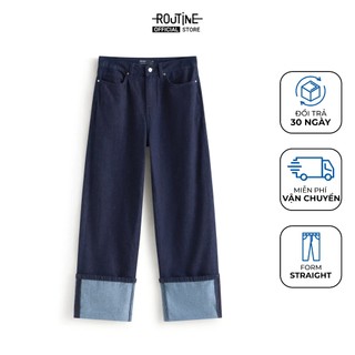 Quần Jeans Nữ Form Straight - Routine 10F25DPAW008