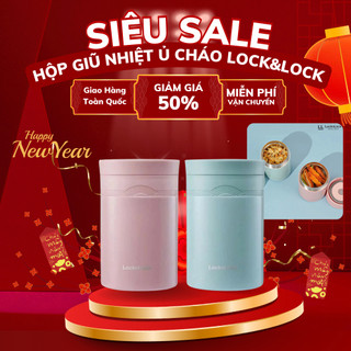 Hộp Giữ Nhiệt, Bình Ủ Cháo Giữ Nhiệt Lock&Lock LHC8024, Hộp Ủ Cháo Đựng Thức Ăn Giữ Nhiệt 500ml