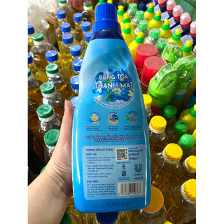 Nước xả vải Comfort đậm đặc một lần xả hương ban mai - chai 800ml