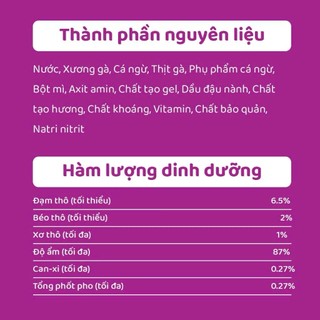 [COMBO] Thức Ăn Dạng Sốt, Pate Whiskas Cho Mèo Con Túi 80g Cá Ngừ, Cá Hồi, Cá Thu Bổ Sung Dinh Dưỡng Pet Kool