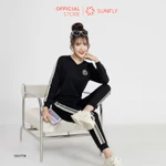 Bộ thể thao nữ da cá áo dài quần dài SUNFLY SS5778 — ảnh 7