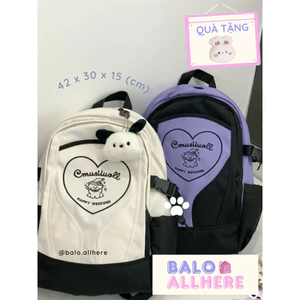 BaLo (XINHXINH) Balo Cặp Sách Đi Học Ulzzang Không Thấm Nước BL255