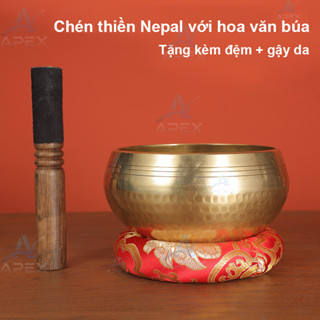Bộ 3 Chuông Xoay Nepal Singing Bolws, Fullmoon, Chuông Xoay Fullmoon, Chuông Xoay Tây Tạng Amrita, Bát Hát , Chuông Đồn