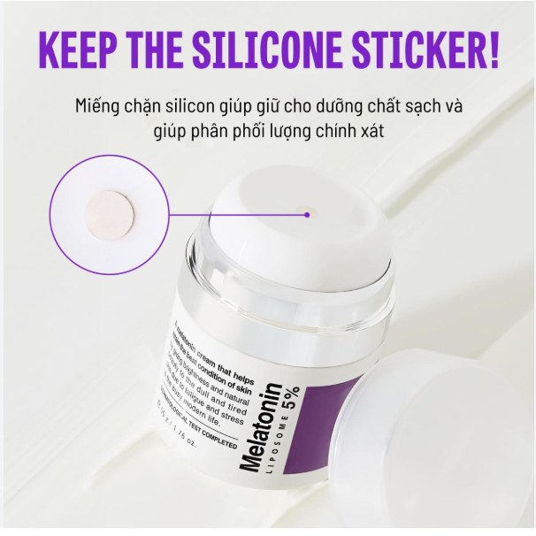 Kem dưỡng hỗ trợ giảm nám Melatonin 5% Maxclinic| Hàng công ty