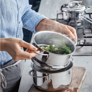Nồi Hấp Tròn Mini WMF 16cm , Xửng Hấp Thiết Kế Cứng Cáp Thanh Lịch Thép Không Gỉ Bền Bỉ GermanySnT HCM 260030