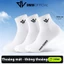Combo 3 đôi tất nam nữ cổ trung dệt logo DWIN vớ chất co giãn thấm hút tốt thoáng khí khử khuẩn Local Brand TT01A