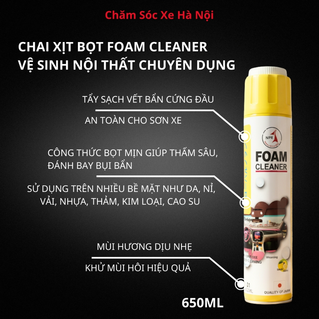 Combo 7 Món Dọn Nội Thất Ô Tô Đa Năng | Bộ Dụng Cụ Vệ Sinh Xe Hơi Tiện Lợi