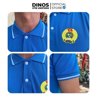 Áo Thun Công Đoàn Việt Nam DINOS GTB Màu Xanh Ya In Logo – Mặc Sự Kiện, Hoạt Động Cơ Sở