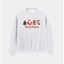 Áo Nỉ BOO Không Mũ Unisex Form Overfit In Họa Tiết Noel Chất Liệu Ấm Áp, Dày Dặn
