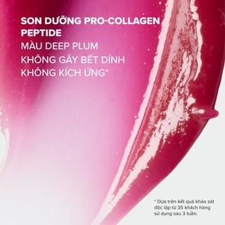 Son dưỡng môi căng mọng và giảm nếp nhăn có màu Pro-Collagen Peptide Gloss Balm 15ml