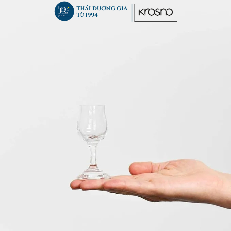Bộ 6 ly pha lê uống rượu nhỏ 25ml cao cấp nhập khẩu Ba Lan Krosno - 786049 | Thái Dương Gia