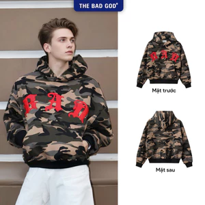 Áo Hoodie Nỉ Nhung Infer Boxy Unisex The Bad God Nỉ Dày Thêu Da Cao Cấp Giữ Ấm Mùa Đông Thời Trang Nam Nữ
