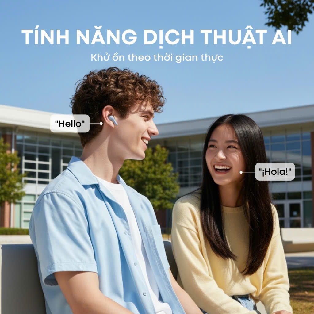 [ BH 18th ] Tai nghe true wireless Chính hãng Anker Soundcore R60i NC | Hires Audio | ANC 52dB | BigBuy360 - bigbuy360.vn