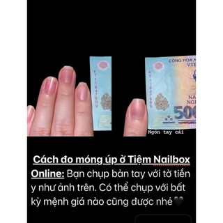 (HOẢ TỐC ) NAILBOX SƠN GEL ĐỎ ĐÔ CHẤM BI SIÊU XINH