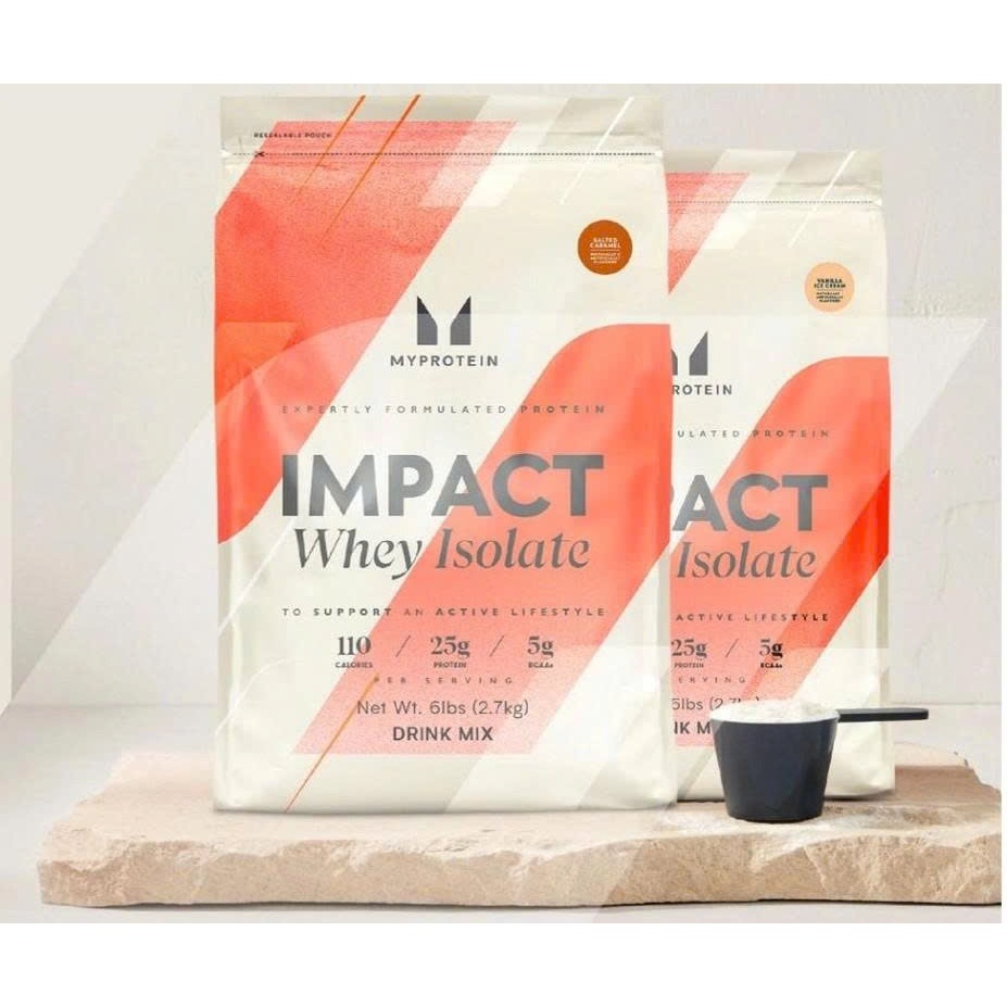 Myprotein Bột Sữa Impact Whey Protein Isolate Myprotein 1kg 40 Lần 