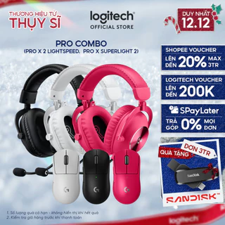 Combo Chuột Gaming Logitech G Pro X Superlight 2 và Tai nghe Logitech G Pro X 2